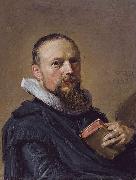Frans Hals Samuel Ampzing oil painting on canvas